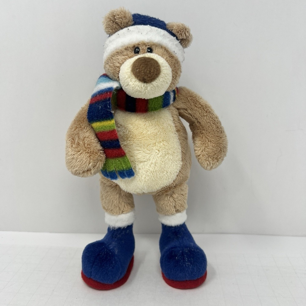 Gund Brown Bear Blizzard Benders Olsen 88543 8 Inch Plush Stuffed Animal Toy
